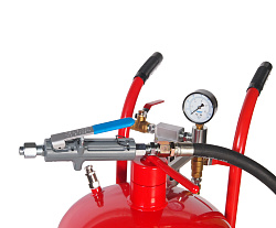 Аппарат пескоструйный 38 литров, шланг 1/2", 250PSI JTC